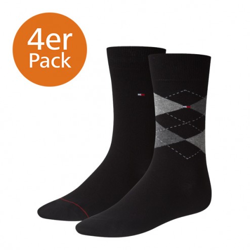 Tommy Hilfiger Socken im 4er Pack