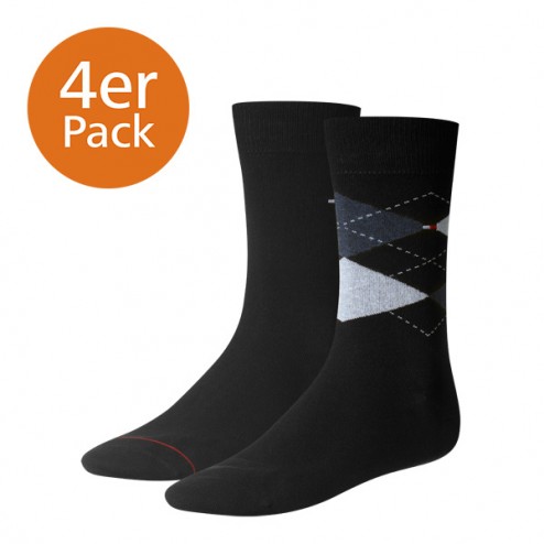 Tommy Hilfiger Socken im 4er Pack