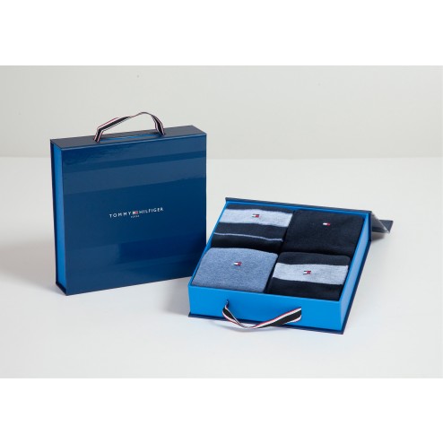 Tommy Hilfiger Socken 4er Pack in der Geschenkbox