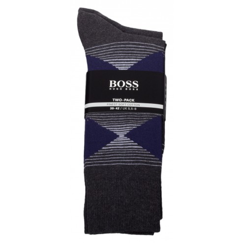 BOSS Socken Colour Edition „Finest soft Cotton“ im 2er Pack