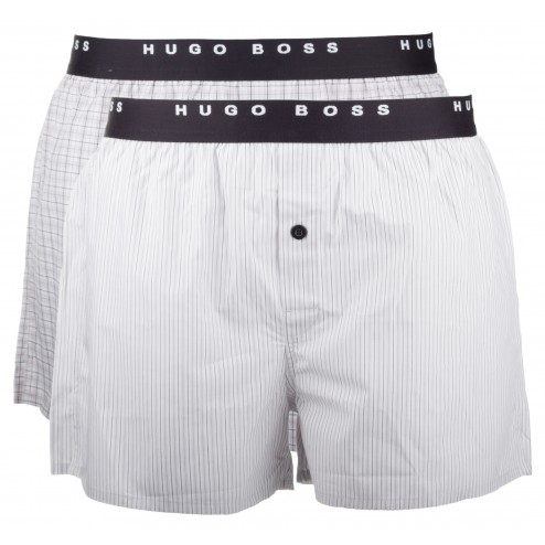 BOSS Webboxershorts im 2er Pack