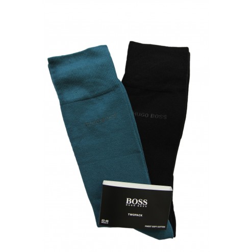 BOSS Socken Colour Edition „Finest soft Cotton“ im 2er Pack