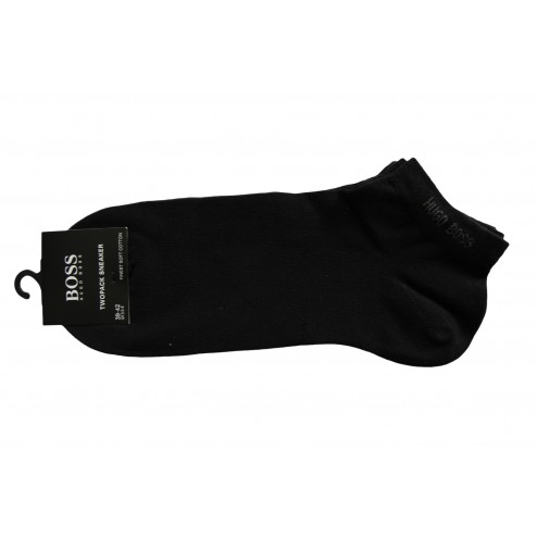 BOSS Sneaker Socken „Finest soft Cotton“ im 2er Pack Schwarz