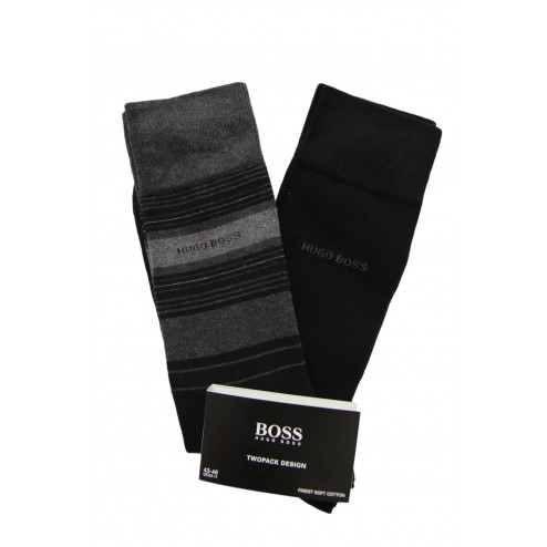 BOSS Socken Colour Edition „Finest soft Cotton“ im 2er Pack