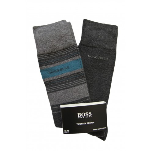 BOSS Socken Colour Edition „Finest soft Cotton“ im 2er Pack