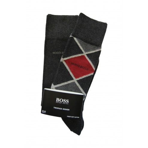 BOSS Socken Colour Edition „Finest soft Cotton“ im 2er Pack