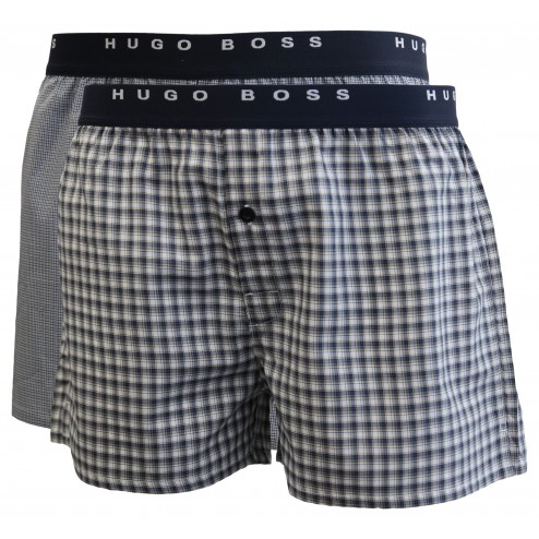 BOSS Webboxershorts im 2er Pack