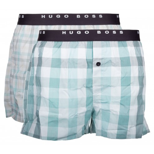 BOSS Webboxershorts im 2er Pack