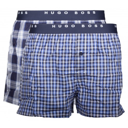 BOSS Webboxershorts im 2er Pack