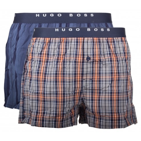 BOSS Webboxershorts im 2er Pack