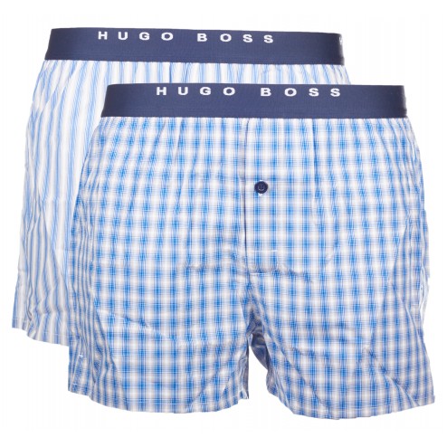 BOSS Webboxershorts im 2er Pack