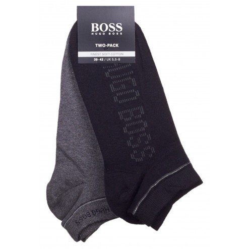 BOSS Sneaker-Socken 'Twopack AS Design' im 2er Pack