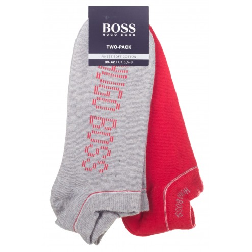 BOSS Sneaker-Socken 'Twopack AS Design' im 2er Pack