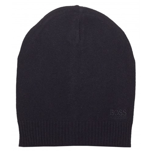 BOSS Athleisure Herren Strickmütze Beanie-Basic