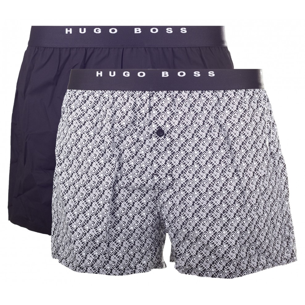 boss woven boxer shorts