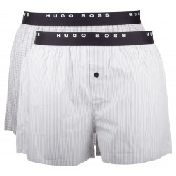 BOSS Webboxershorts im 2er Pack