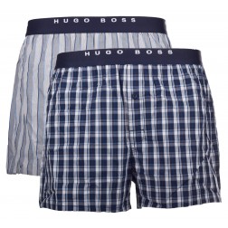 BOSS Webboxershorts im 2er Pack